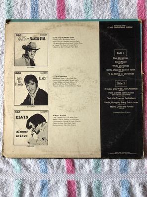 Album ELVIS'CHRISTMAS ALBUM