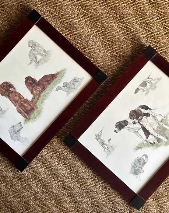 Dog Paintings: Setters and Pointers446032999130736640