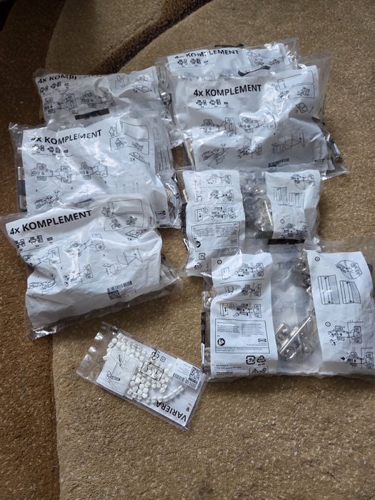 7x Zawiasy Ikea pax KOMPLEMENT Samodomykające nowe
Samodomykające zawi