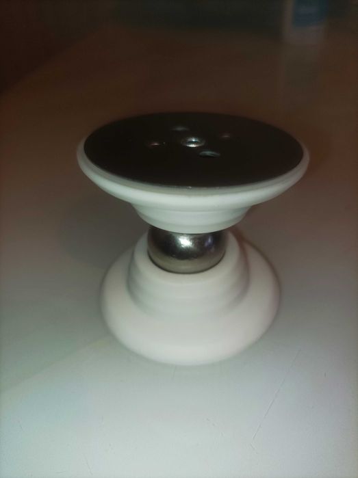 Стопор-упор дверний магнітний білий