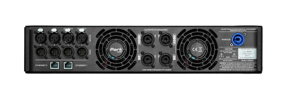 Четырехканальный усилитель PARKAUDIO RX9D с DSP процессором+защиты