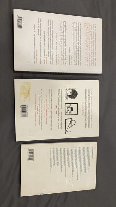 Lote 3 Livros Filosofia: Como Pensar Politicamente + Nigel Warburton + Olivier Reboul