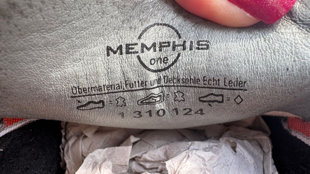 Мужские лоферы, мокасины Memphis . Р 42