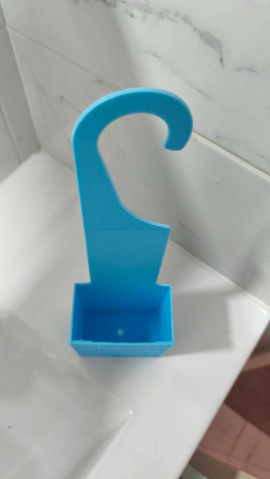 Porta Gel de Banho para Chuveiro — Suporte Prático em Várias Cores
