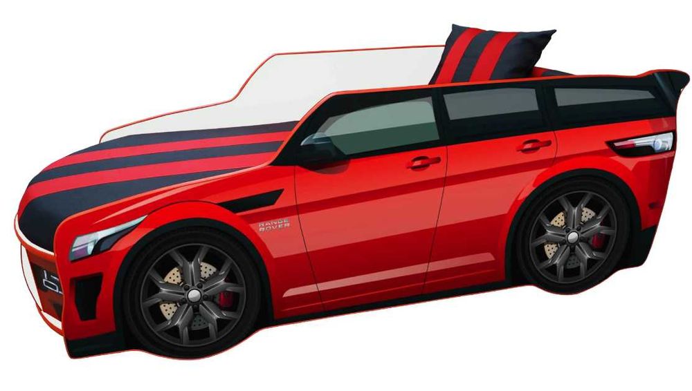 Дитяче ліжко-машинка для хлопчика, кровать-машина. Є РОЗСТРОЧКА