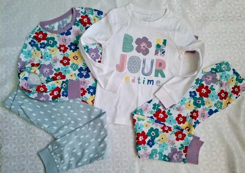 2 pack piżama Tu 4-5 lat / 104-110 cm flowers