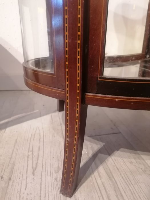 Par Mesas rim, Vitrines (Mesinhas Cristaleiras apoio cabeceira) Inglês