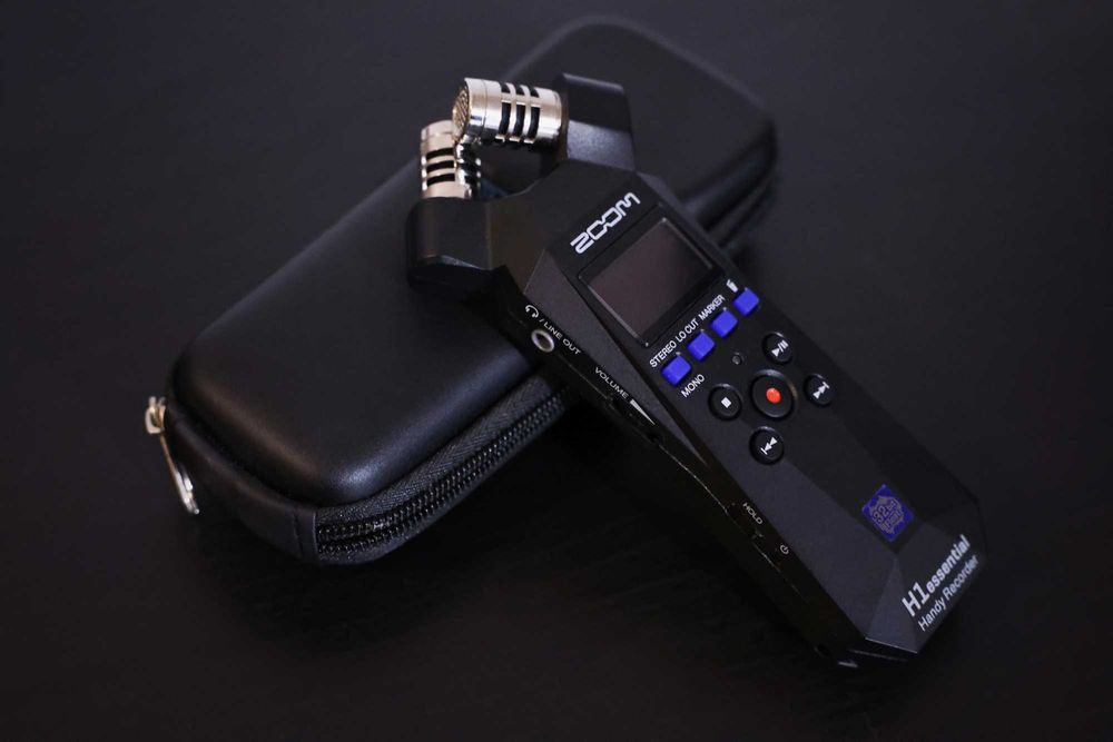 Gravador Portátil Zoom H1 Essential c/Acessórios