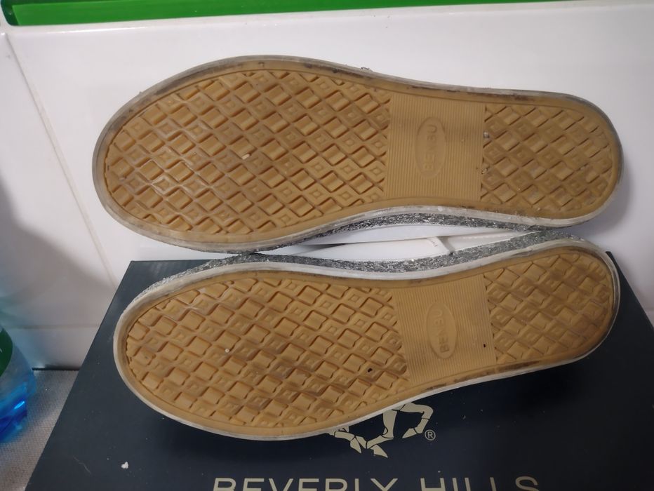 Białe trampki tenisówki roz.37/23 cm