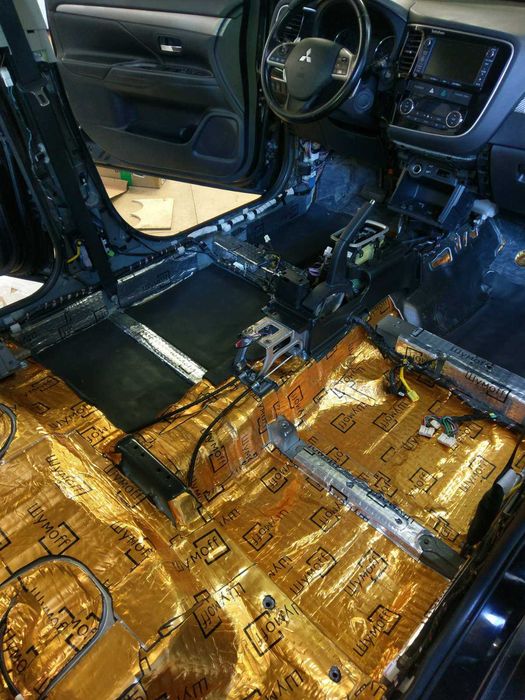 Шумоизоляция автомобиля в Киеве, обесшумка, услуги электрика