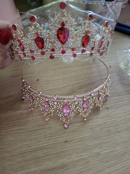 Диадема. Тиара. Корона. Діадема. Украшение для головы. Для торта.