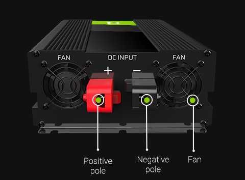 Inversor 12V/230V Onda Sinusoidal Pura 1500W