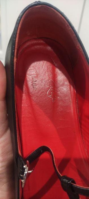 Ekskluzywne buty baleriny typu T-bar Italy Scarosso Linda I