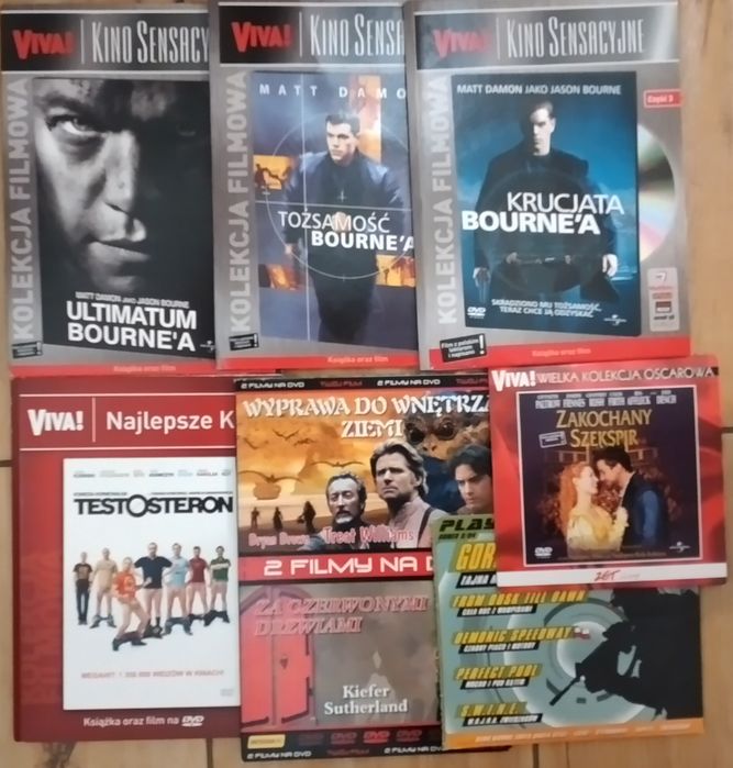 Filmy CD płyty 19 sztuk