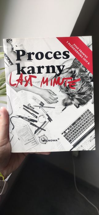 Proces karny last minute 2021