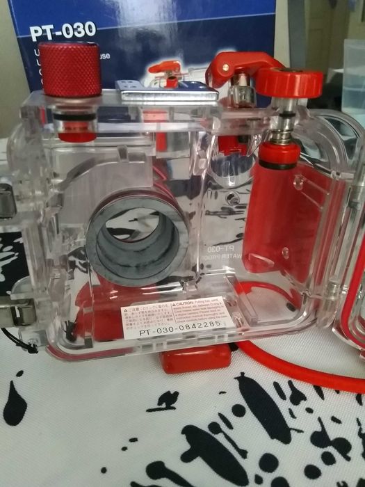 Caixa máquina fotográfica à prova de água - Olympus PT-030