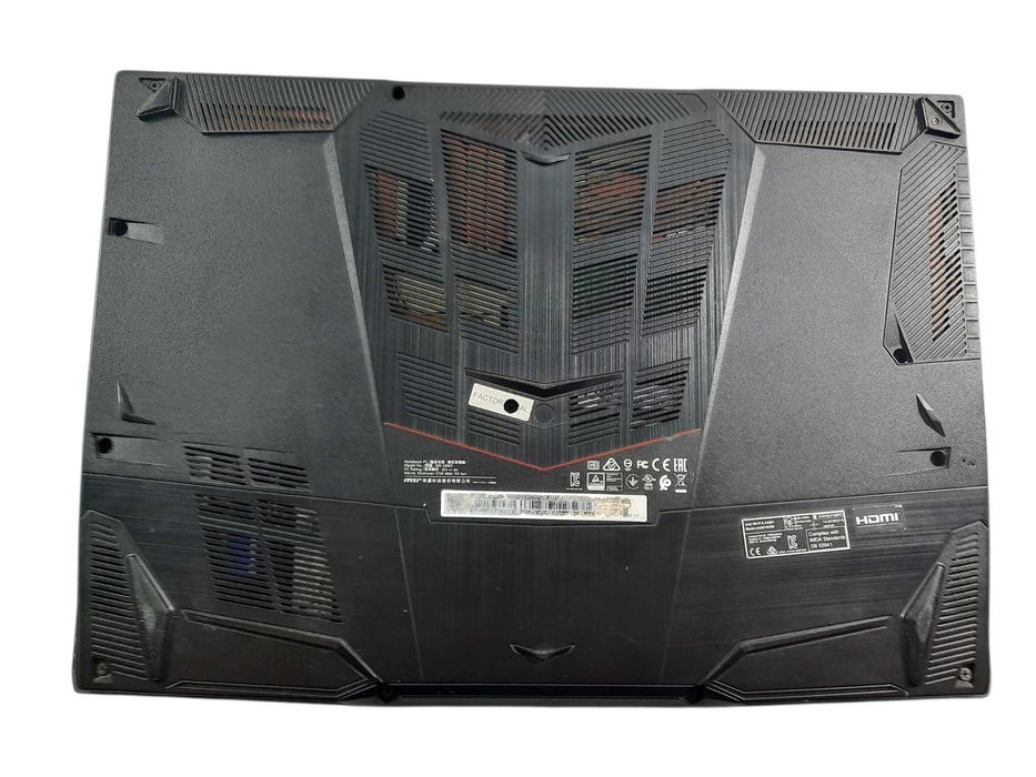 Laptop MSI MS-26M2 I7 10GEN/RTX3060/12GB