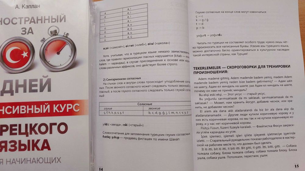 Турецкий язык интенсивный курс за 100 дней для начинающих Каплан А.