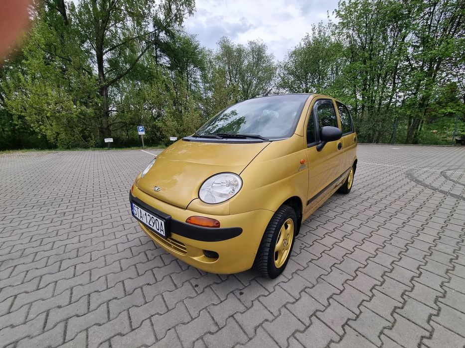 Daewoo Matiz Wersja Golden,Niski Przebieg Zadbany Stan