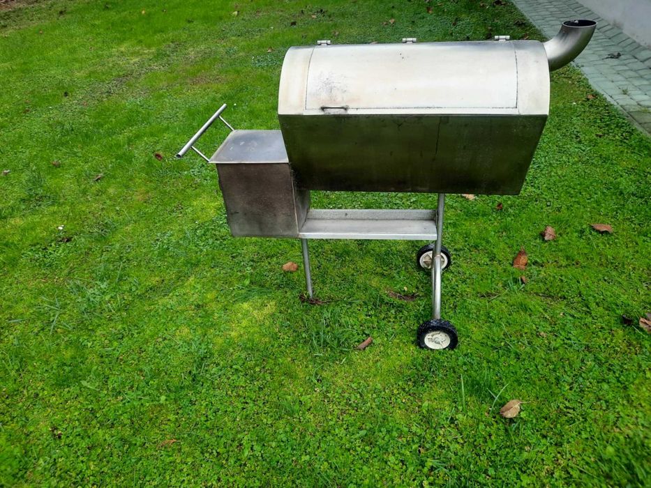 Ocynkowany Grill z podwójną funkcja grillowania