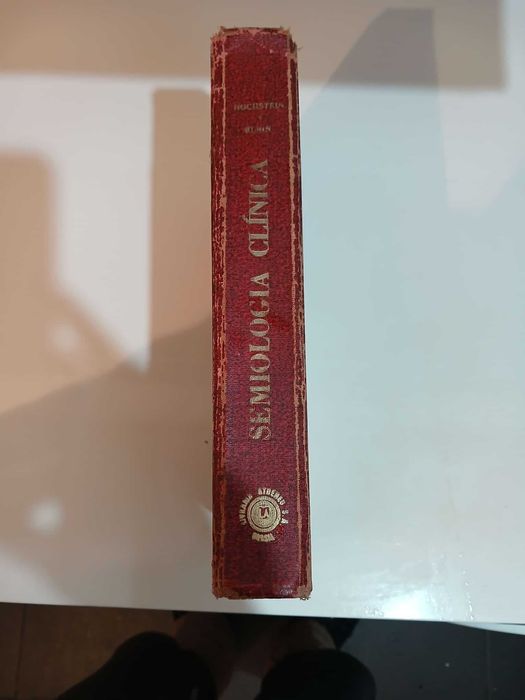 livro de medicina usado "semiologia clínica" de hochstein e rubin 1968