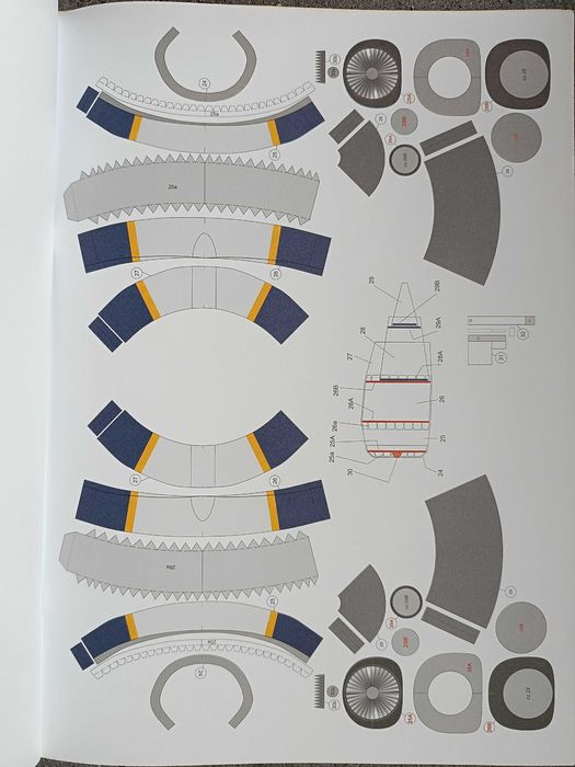 Model kartonowy MPModel 82  samolot BOEING 737-800