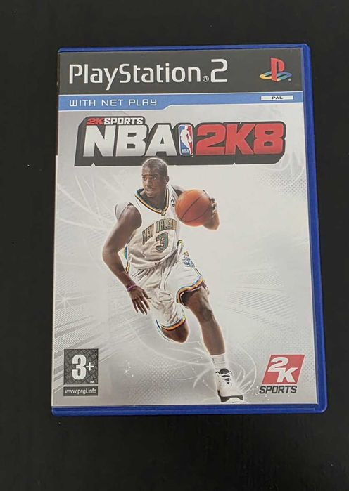 Jogo PlayStation 2 NBA 2k8