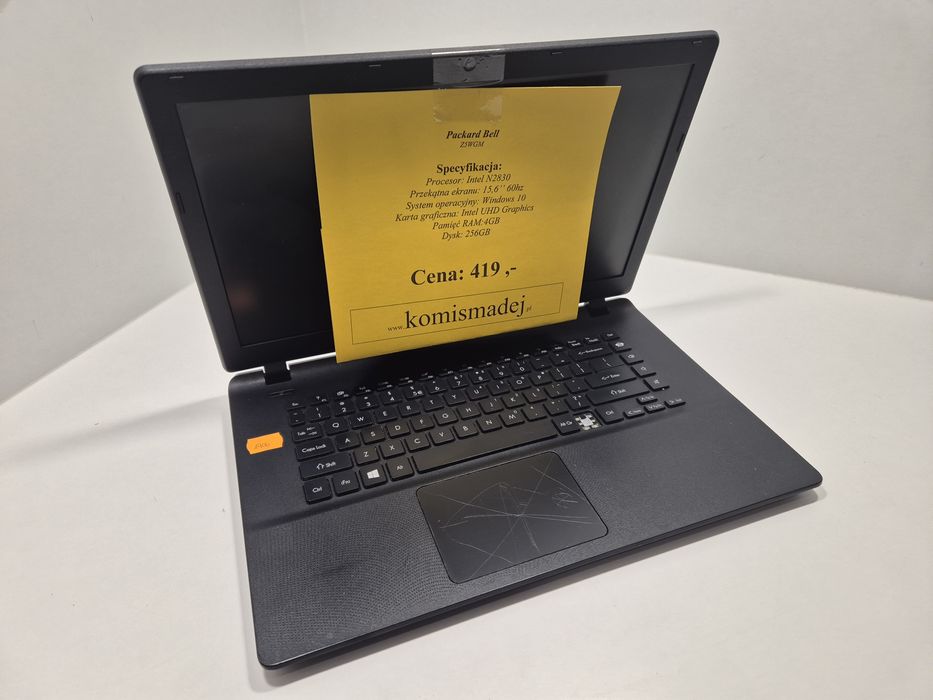 Laptop Packard Bell Intel N2830 / 4gb / 256gb Komis Madej Sc