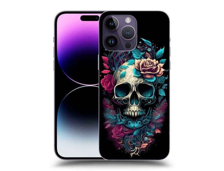 Etui na telefon case iPhone Samsung Huawei Xiaomi Motorola Skull