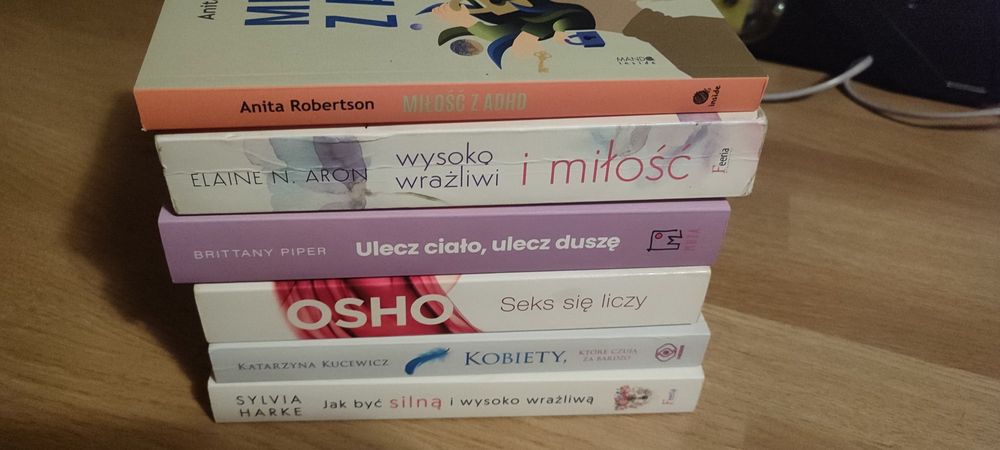Zestaw poradników psychologicznych osho wysokowrazliwi ADHD autyzm