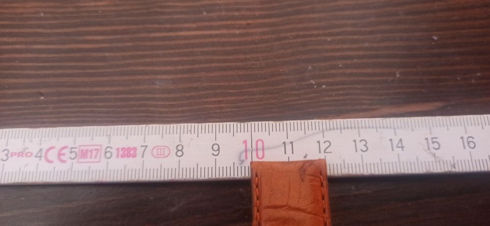 Pasek skórzany LANGE & SOHNE