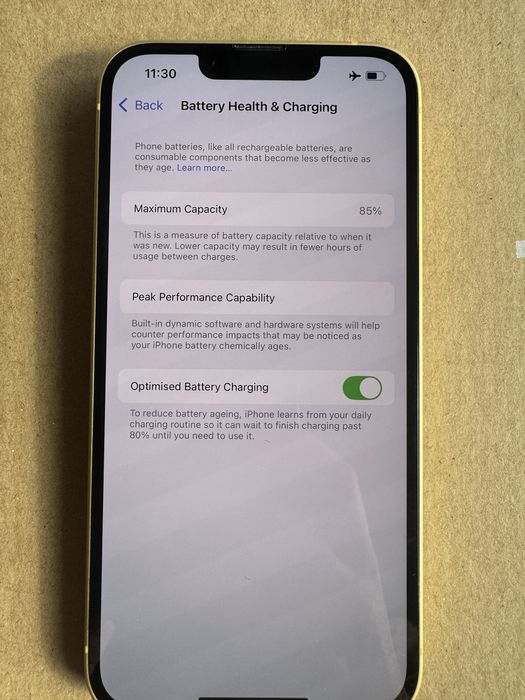 iPhone 14 128 gb - Amarelo | Bom estado