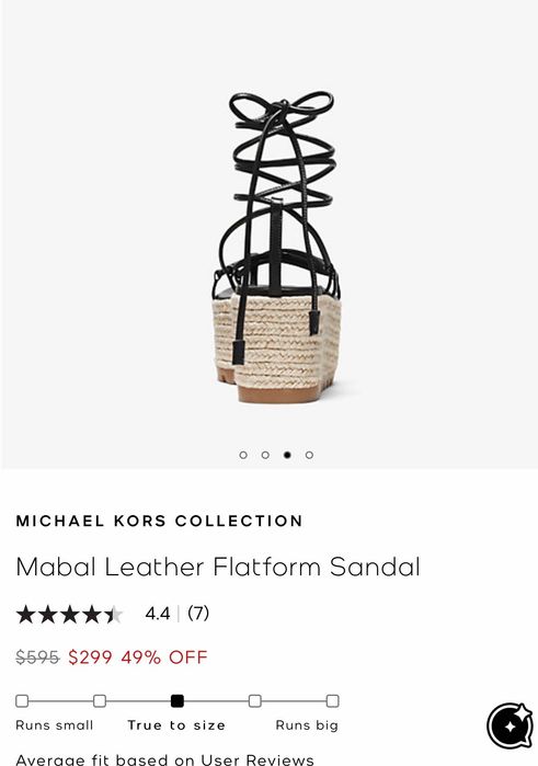 Michael Kors босоніжки 37