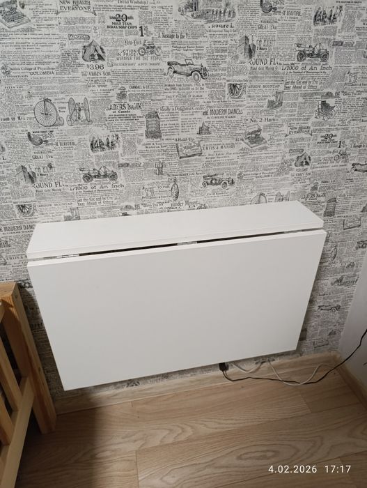 Ikea Norberg stolik ścienny składany