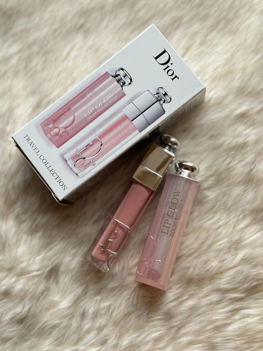 Набір для губ Dior Addict Lip Glow & Lip Maximizer Travel Collection