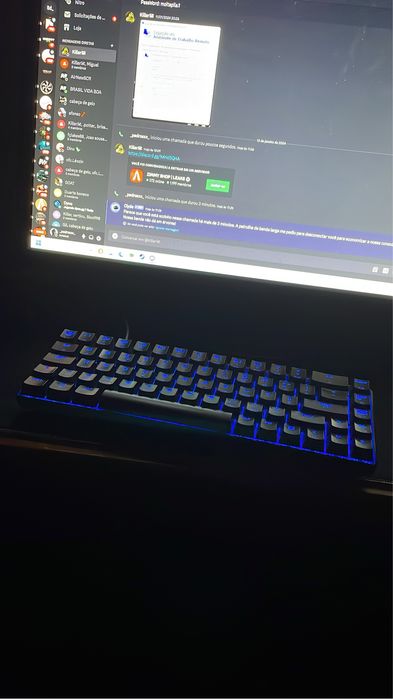 Teclado Mecânico Mini 4Gaming Kami RGB