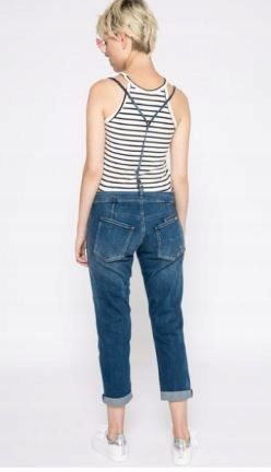 630 zł sklep! GUESS oryginalne ogrodniczki jeans 40/42 L 28 nowe