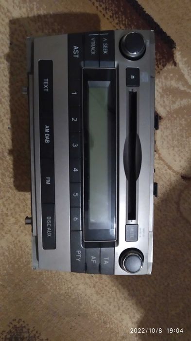 Магнитола оригинал Авенсис lll т27