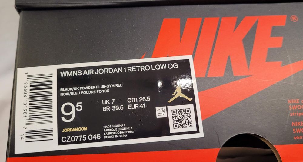 Wmns Air Jordan 1 Retro Low OG