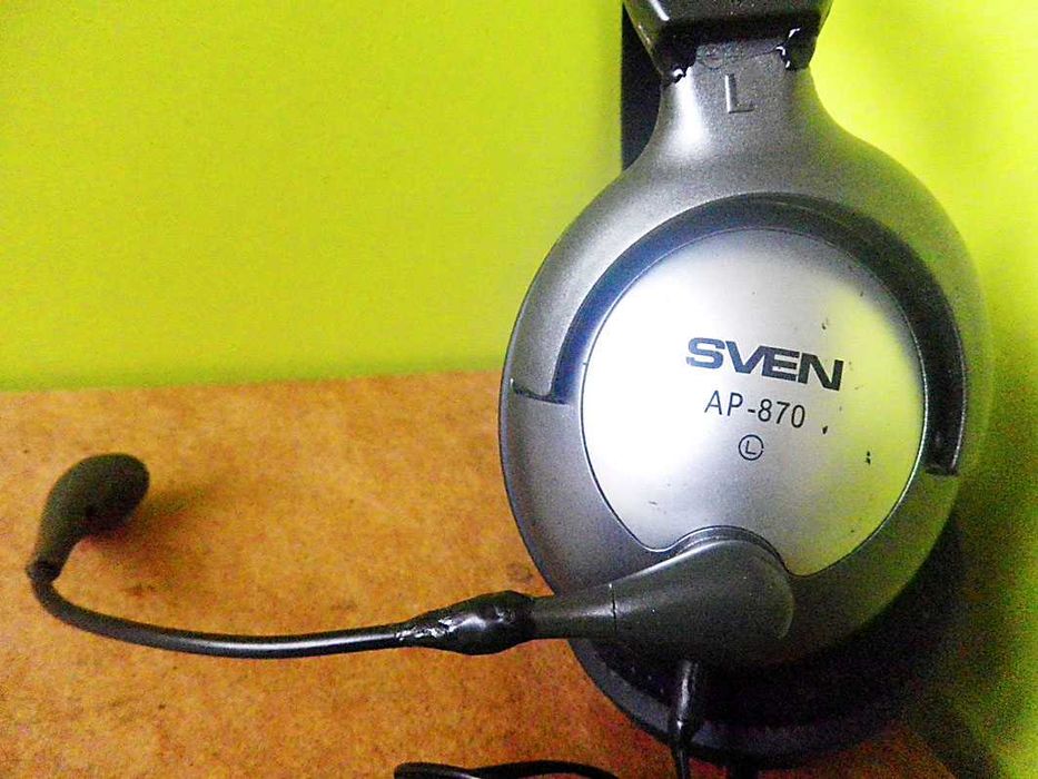 SVEN AP-870 навушники з мікрофоном  (БУ)