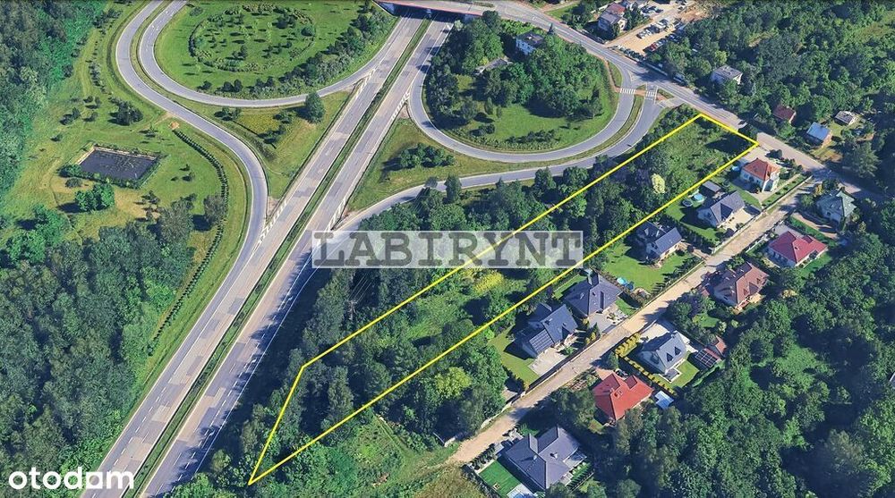 7123m2, szer. 30m, Warunki Zabudowy na 16 budynków mieszkalnych