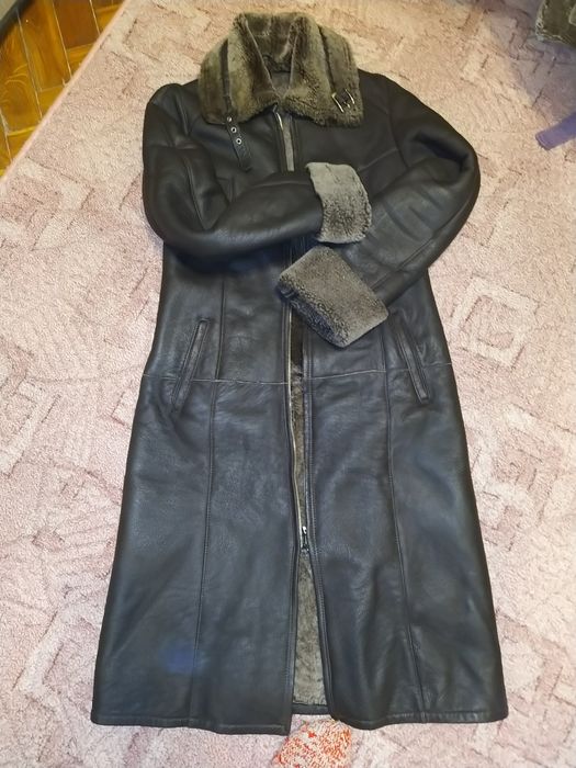 Дублёнка женская,длинная(S,M)