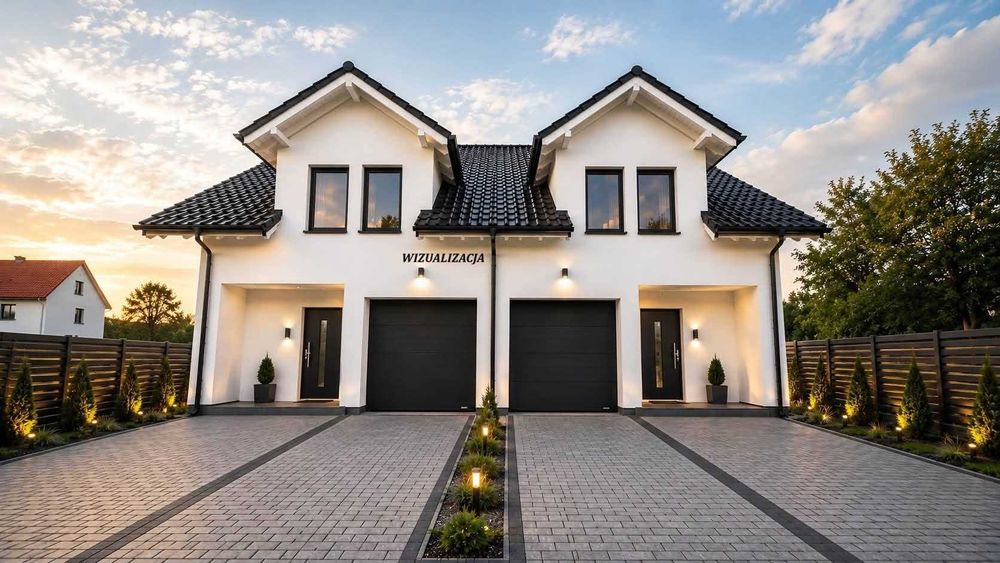 Nowy dom deweloperski 130 m² + GARAŻ | 5 min od Głogowa |