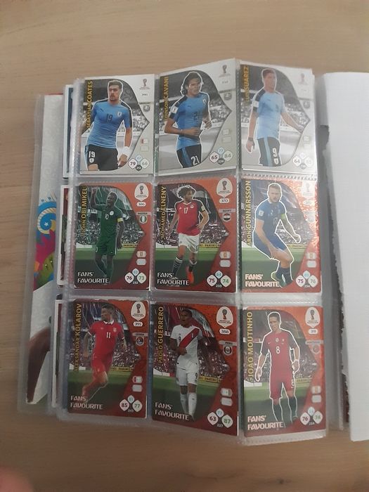 Karty piłkarskie Russia 2018