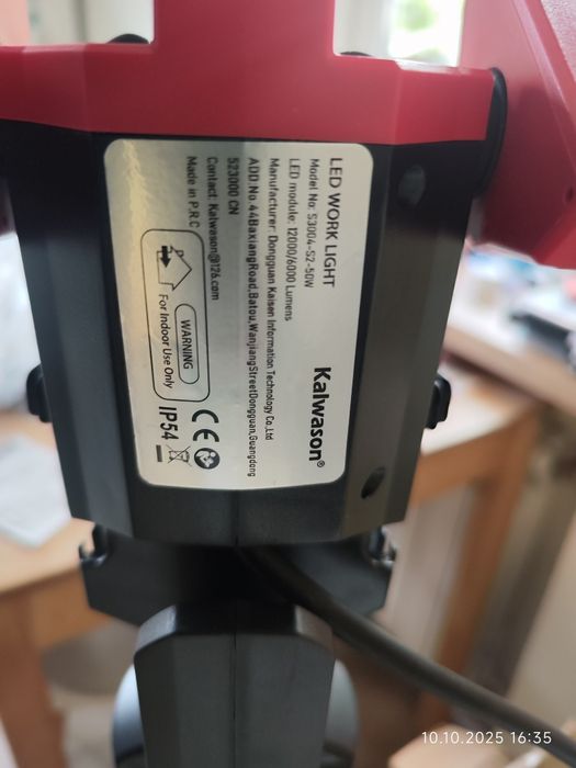 Lampa LED na statywie 2x50W remontów