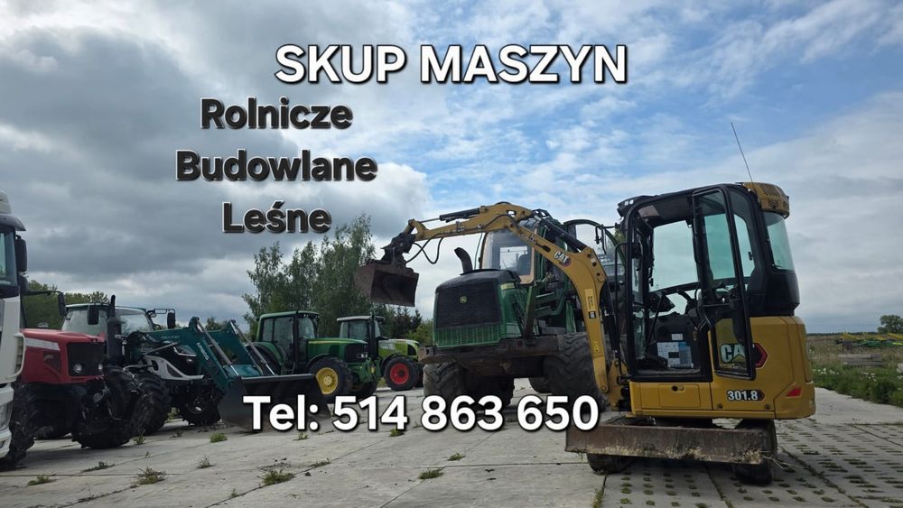 Harvester Forwarder, SKUP MASZYN LEŚNYCH ROLNICZYCH I Budowlanych skup