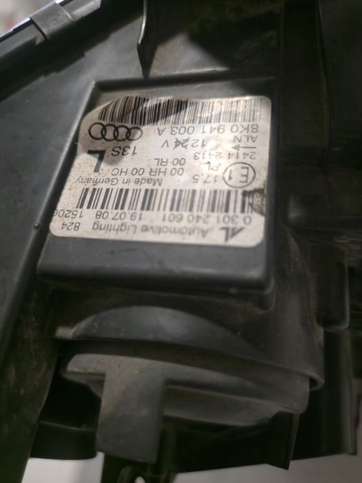 Ótica de origem para A4 B8