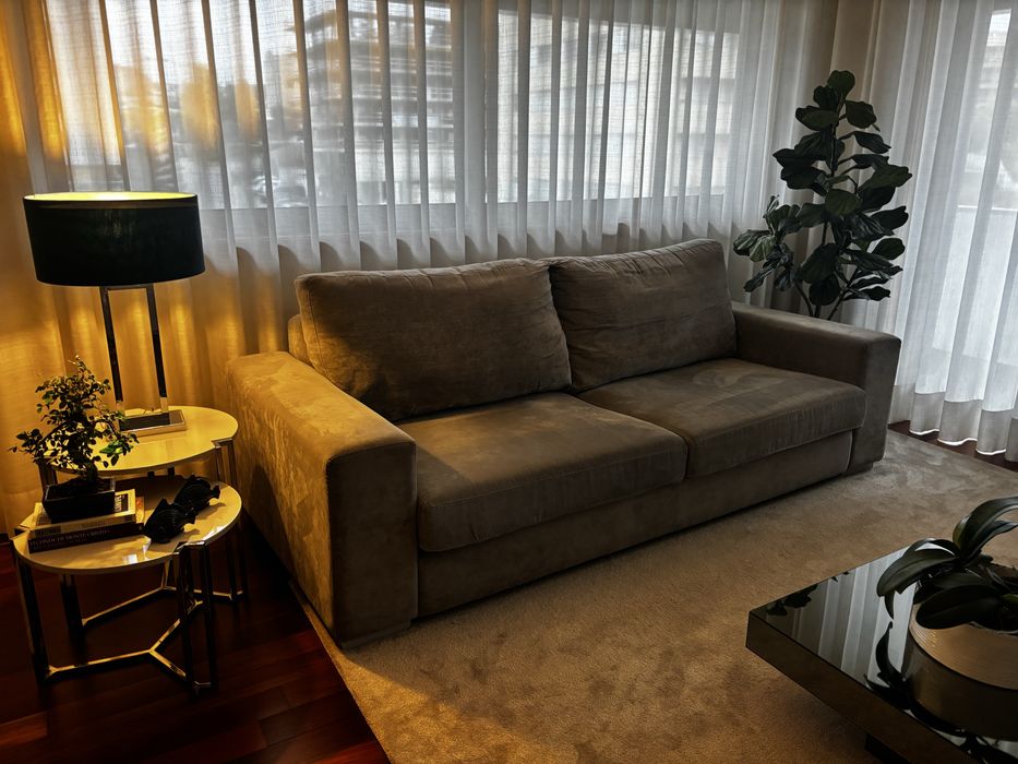 Sofa de 3 lugares - comprado na woodspace