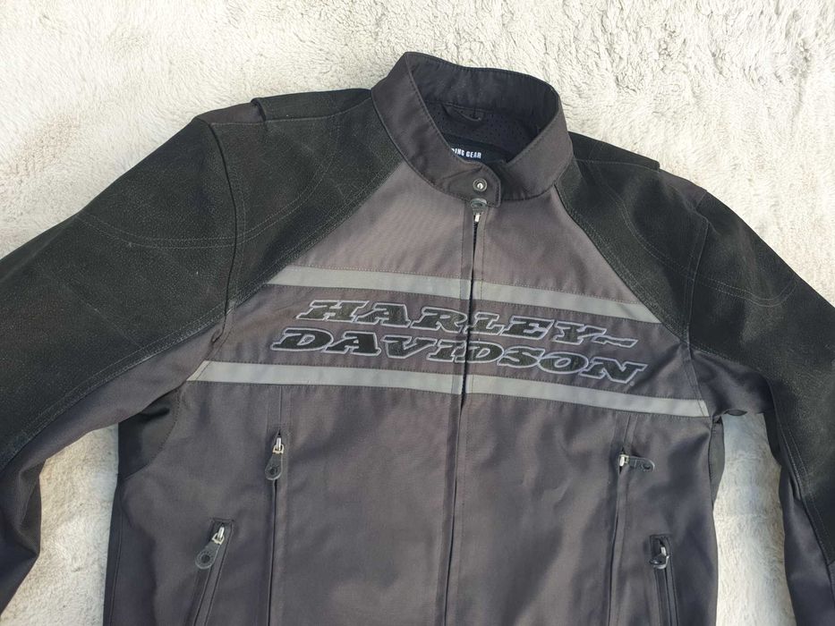 Harley Davidson rozm M Kurtka motocyklowa + ochraniacze- oryginał.