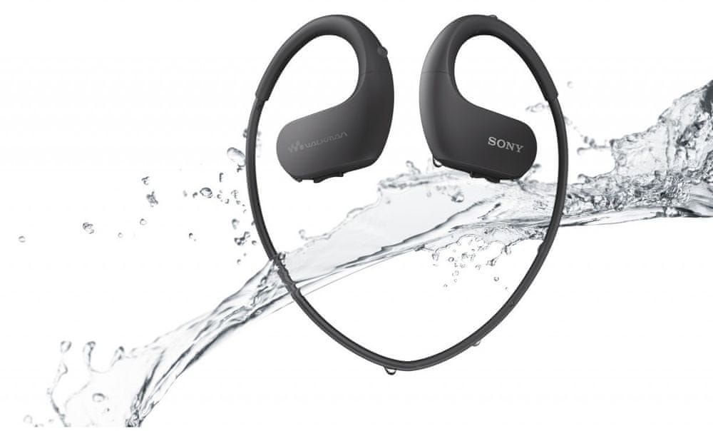uszkodzony mp3 sony opis nw-ws413b czarny 4 gb walkamn szare